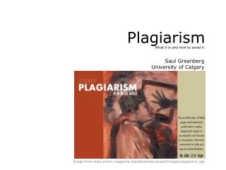 Plagiarism