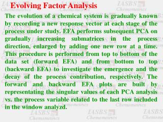 Evolving Factor Analysis