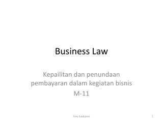 Business Law