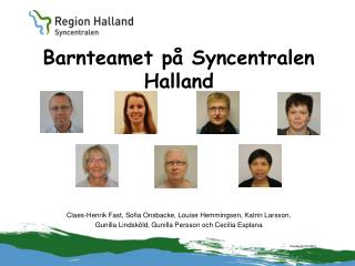 Barnteamet på Syncentralen Halland