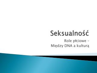 Seksualność