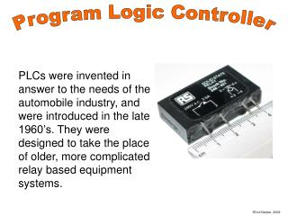 Program Logic Controller