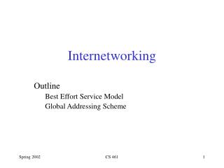 Internetworking