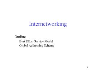 Internetworking