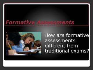 Formative Assessments