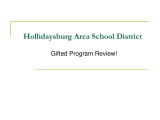 Hollidaysburg Area School District