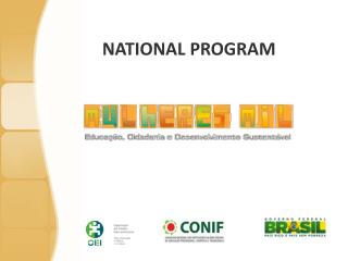 NATIONAL PROGRAM