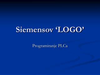 Siemensov ‘LOGO’