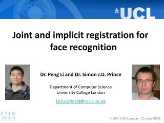 Joint and implicit registration for face recognition