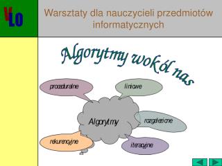 Warsztaty dla nauczycieli przedmiotów informatycznych