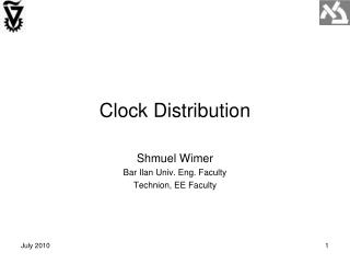 Clock Distribution