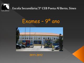 Exames – 9º ano