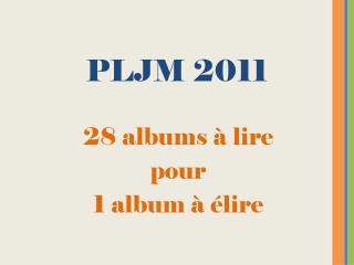 PLJM 2011