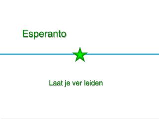 Esperanto
