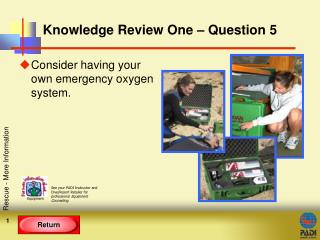 Knowledge Review One – Question 5