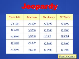 Jeopardy