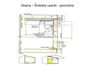 Klopna – Švédský uzávěr - panoráma