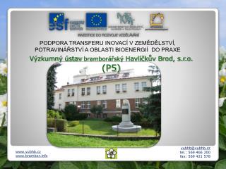 Výzkumný ústav bramborářský Havlíčkův Brod, s.r.o. (P5)