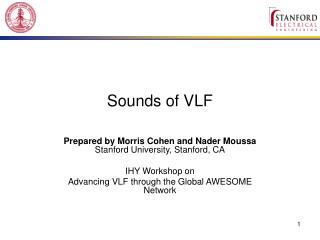 Sounds of VLF