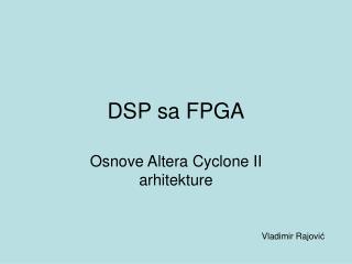 DSP sa FPGA