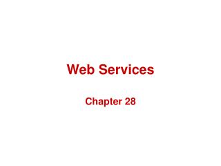 Web Services