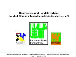 Handwerks- und Handelsverband Land- &amp; Baumaschinentechnik Niedersachsen e.V.