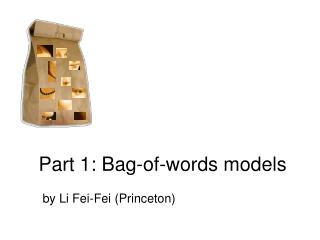 Part 1: Bag-of-words models