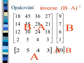Opakování