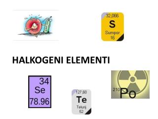 HALKOGENI ELEMENTI