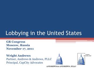 Lobbying in the United States