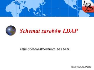 Schemat zasobów LDAP