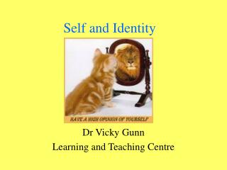 Self and Identity