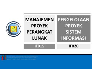 GAMBARAN UMUM MANAJEMEN PROYEK