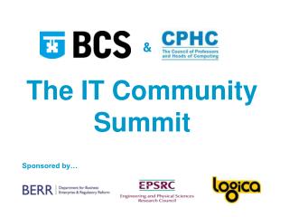 The IT Community Summit