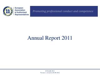 Annual Report 2011