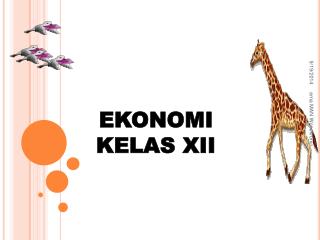 EKONOMI KELAS XII