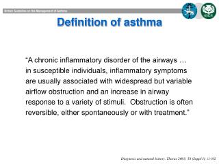 Definition of asthma