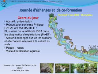 Journée d’échanges et de co-formation