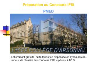 Préparation au Concours IFSI PMED