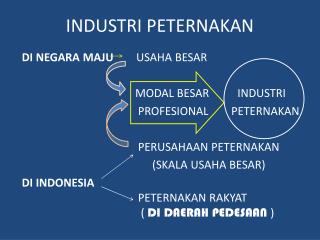 INDUSTRI PETERNAKAN