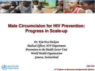 Male Circumcision for HIV Prevention: Progress in Scale-up