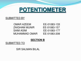 POTENTIOMETER