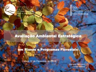 Avaliação Ambiental Estratégica