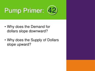 Pump Primer :