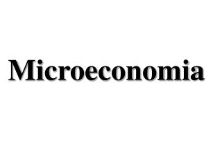 Microeconomia