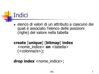 Indici