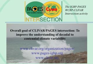 clivar/organization/pages/ pages-igbp clivar