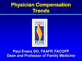 Physician Compensation Trends