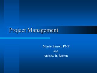 Project Management