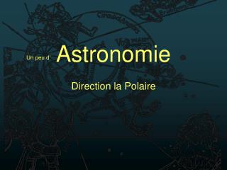 Astronomie